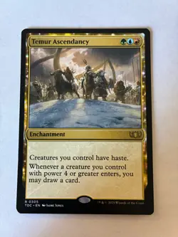MTG Temur Ascendancy Commander: Tarkir: Dragonstorm Regular NM - Image 1