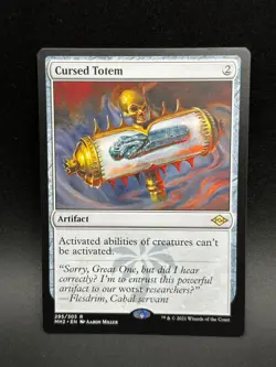 MTG Cursed Totem R Modern Horizons 2 #295 - Image 1