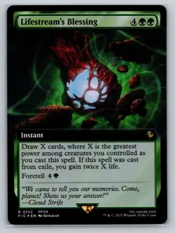 Lifestream's Blessing (Extended Art) Commander: Final Fantasy Foil - Image 1