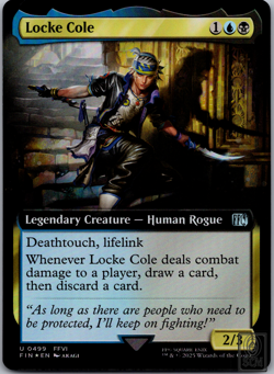 Locke Cole (Extended Art) Final Fantasy Foil - Image 1