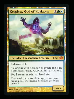 * * 1x Kruphix, God of Horizons x1 * Journey Into Nyx MTG NM Near Mint or Close - Image 1