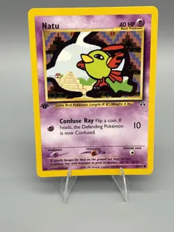 Pokemon TCG Natu 1st Edition 59/76 Neo Discovery 2001 Common- LP - Image 1