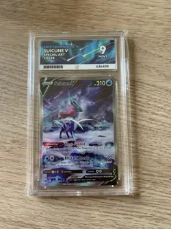 Pokemon TCG | Suicune v | GG38/GG70 | Alternative Art | Crown Zenith | ACE 9 - Image 1