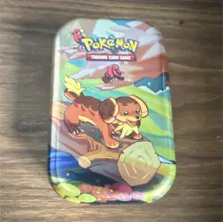 Pokemon TGC dachsbun mini tin empty. ( great for storage! - Image 1