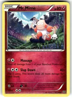 Pokemon TCG Mr. Mime 91/146 Uncommon NM - Image 1