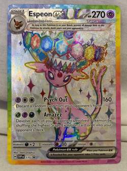 Espeon ex - 175 Pokemon Scarlet & Violet Promo SVP 175 Promo Holofoil Near Mint - Image 1