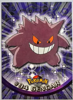2000 Topps Pokemon TV Animation Series 2 Blue Label #94 Gengar (A) - Image 1