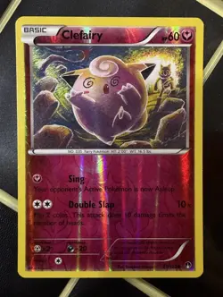 Clefairy Reverse Holo Common XY - BREAKpoint 81/122 NM 2016 - Image 1