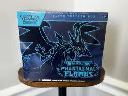 Pokemon TCG Mega Evolution- Phantasmal Flames ETB Brand New/Factory Sealed - Image 1