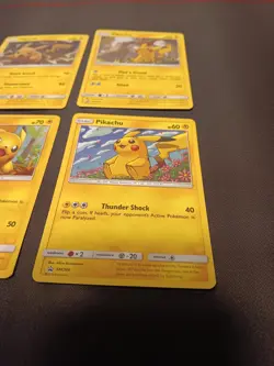 Pokemon Pikachu Black Star Promo 4 Card Lot See Description for Details - Image 2
