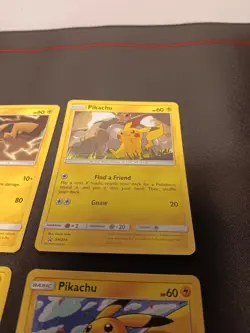 Pokemon Pikachu Black Star Promo 4 Card Lot See Description for Details - Image 4