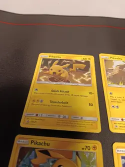 Pokemon Pikachu Black Star Promo 4 Card Lot See Description for Details - Image 5