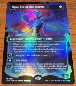 Ugin Eye of the Storms (Showcase) Foil English - Tarkir Dragonstorm (TDM) - NM/M - Image 1