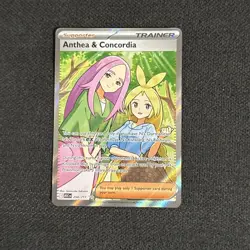 Anthea and Concordia 254/217 Ascended Heroes Pokemon TCG Full Art Trainer - Image 1