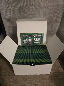 50x Pokemon Prize Pack Series 8 Booster Packs Play! Pokemon - Image 1
