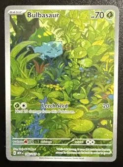 Bulbasaur 166/165 SV Pokemon TCG Card151 2023 English Near Mint/Mint - Image 1