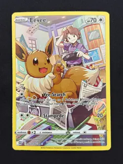 Eevee TG11/TG30 - Brilliant Stars - Near Mint NM Pokemon Card - Image 1