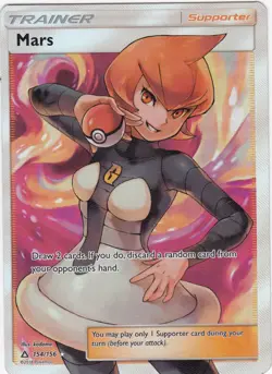 Sun & Moon: Ultra Prism Mars - 154/156 - Full Art Ultra Rare x1 NM-Mint Pokemon - Image 1