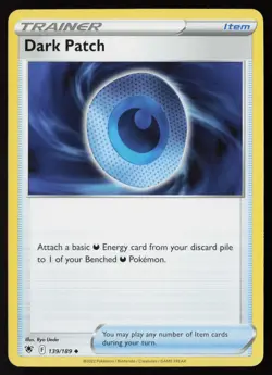 Pokemon Dark Patch 139/189 SWSH10: Astral Radiance Non-Holo Pack Fresh - NM - Image 1