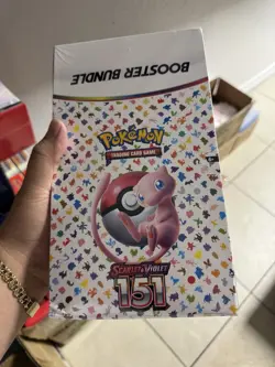 2023 Pokemon Scarlet & Violet 151 Factory Sealed Booster Bundle Display Box - Image 1