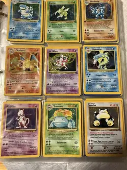 Pokemon TCG Vintage Holo Lot Charizard Blastoise Venusaur Mewtwo WOTC - Image 1