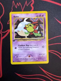 Pokemon TCG - 1st Edition Natu - Neo Discovery Set - Image 1