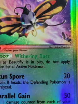 Beautifly 2/109 Reverse Holo Ruby & Sapphire Pokemon TCG Lightly Played - Image 4