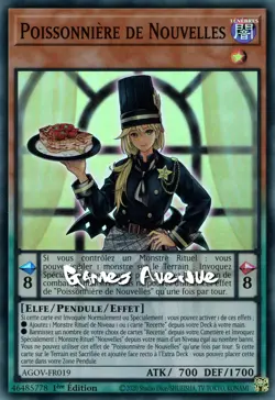 Yu-Gi-Oh ! Poissonniere de Nouvelles AGOV-FR019 VF/SUPER - Image 1
