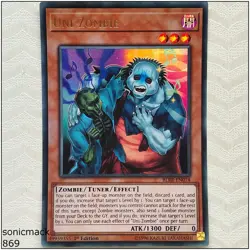 Uni-Zombie - BLRR-EN074 - Ultra Rare 1st Edition Yugioh - Image 1