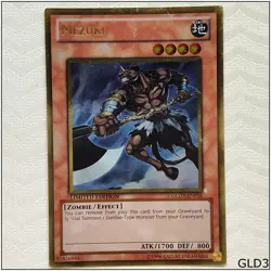 Mezuki - GLD3-EN018 - Gold Rare Limited Edition Yugioh - Image 1