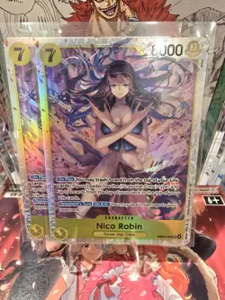 1x- One Piece TCG Heroines Edition EB03 - Nico Robin EB03-055 SR - English NM - Image 1