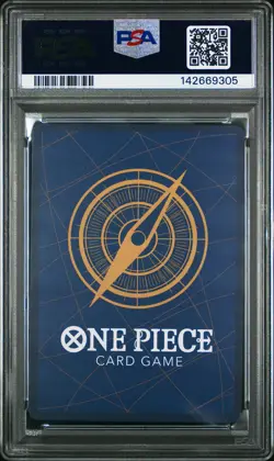 2025 ONE PIECE OP12-LEGACY OF THE MASTER SPECIAL ALTERNATE ART #082 KUZAN PSA 10 - Image 2