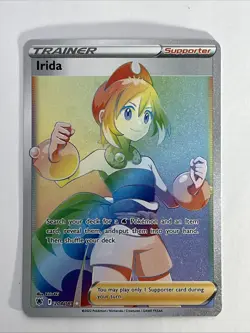 Pokemon Cards Irida 204/189 Rainbow Secret Rare Astral Radiance - (NM) - Image 1