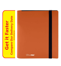Ultra Pro Eclipse Binder Album 20 x 4 Pocket Holds 160 Cards PUMPKIN ORANGE - Image 1
