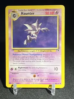 Haunter 46/110 - Legendary Collection - Pokemon Card 2002 - Image 1