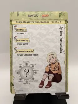 Naruto Kayou English Series 2 Card - Ino Yamanaka - NRSA02-SR-007L2 - Image 2