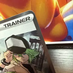 Pokemon TCG Black Bolt Ultra Rare Full Art Trainer Holo Card N's Plan 163/086 #1 - Image 3