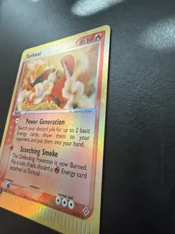 Pokemon TCG Torkoal Reverse Holo Dragon 12/97 LP - Image 2
