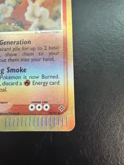 Pokemon TCG Torkoal Reverse Holo Dragon 12/97 LP - Image 3