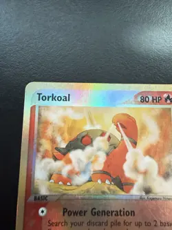 Pokemon TCG Torkoal Reverse Holo Dragon 12/97 LP - Image 4