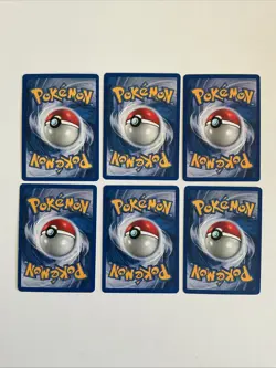 Misty’s Gym Heroes Pokemon Lot - 6 Cards LP/NM WOTC - Image 2