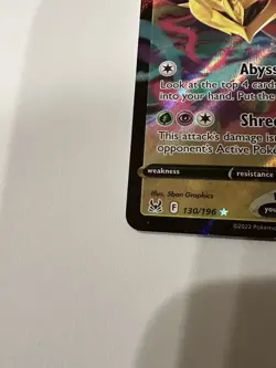 Giratina V 130/196 Sword & Shield Lost Origin Pokemon Card TCG - Image 5