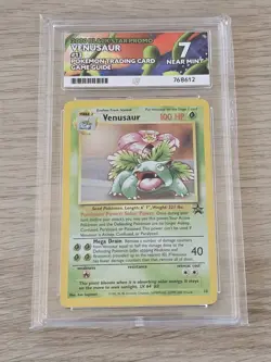 2000 Pokemon TCG Black Star Promo Venusaur 13 - Ace 7 Near Mint NM - Image 1