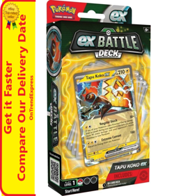 POKEMON TCG Tapu Koko ex Battle Deck Box NEW - Image 1