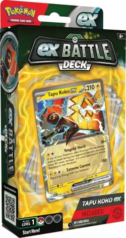 POKEMON TCG Tapu Koko ex Battle Deck Box NEW - Image 5