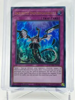 Infinite Impermanence - MAMA-EN100 - Ultra Rare - 1st Edition Yugioh - Image 1