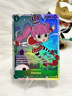 Perona OP12-034 SR Legacy of the Master - One Piece Card - NM - Image 1
