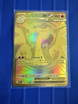 Pokemon Mega Charizard X EX 360 HP Mega Hyper Rare Holo Card 130/094 - Image 1