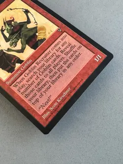 MTG—Goblin Recruiter Visions Regular—Light Play NM—Vintage Magic the Gathering - Image 4
