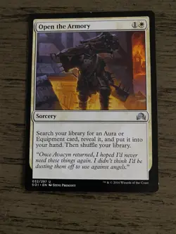 MTG Open the Armory (Shadows over Innistrad) - Image 1